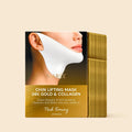 24K Gold V-Line Lifting Mask – Collagen Jawline & Neck Firming Mask (20 PCS)
